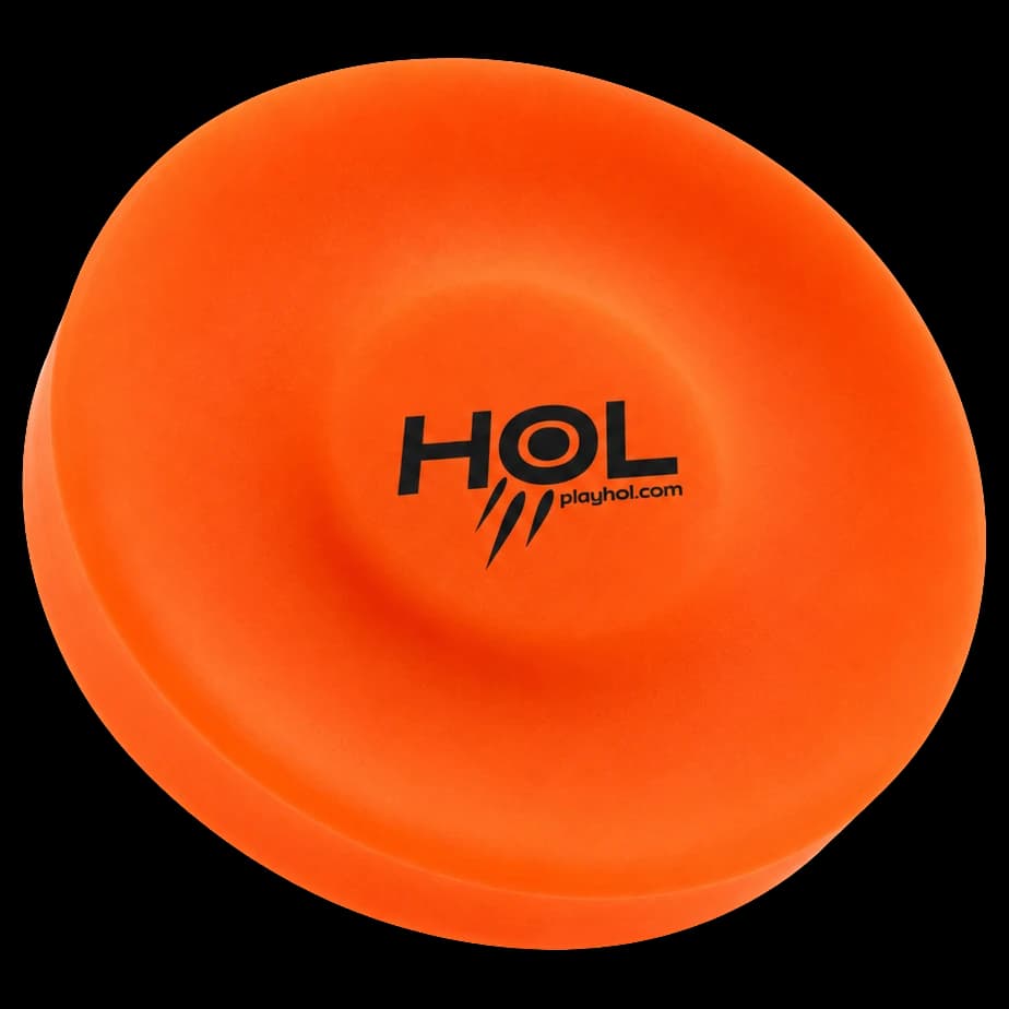 Offizielle HOL Disc in Neonorange mit HOL Logo